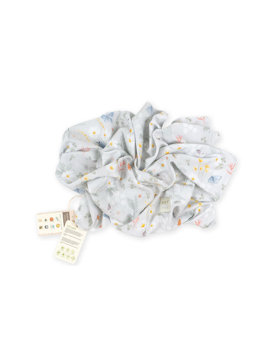 Amy Blanket Nursery Swaddling Blankets Bamboo Gray 75x75cm
