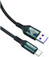 Technovo USB 2.0 Kabel USB-C männlich - USB-A Schwarz 1m