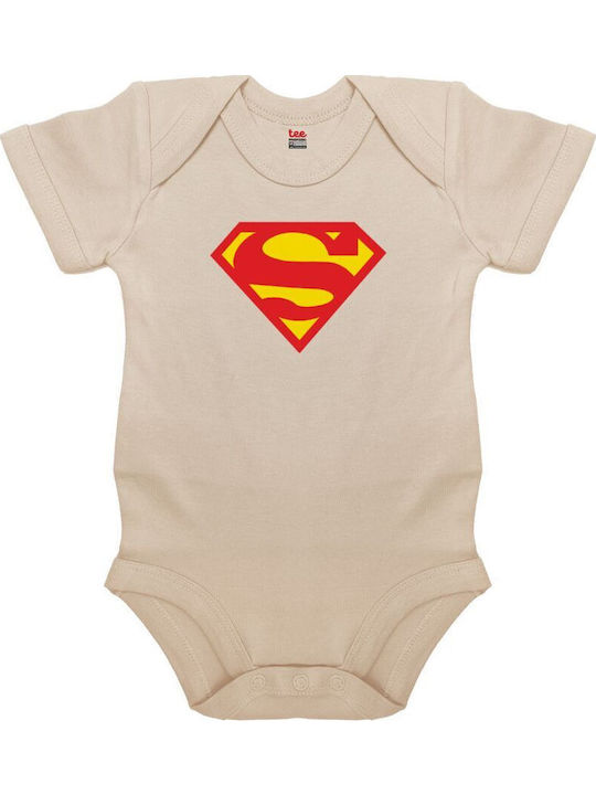 Koupakoupa Superman Short-Sleeved Natural (ecru)