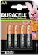 Duracell Επαναφορτιζόμενη Μπαταρία AA 1300mAh
