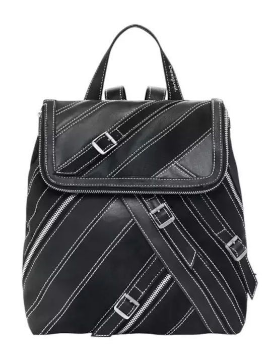 Desigual Fibonacci Hampton Γυναικεία Τσάντα Δερμάτινη