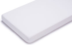Danpol Lenjerie De Patut Bebe Cu Cauciuc Alb 140x70cm