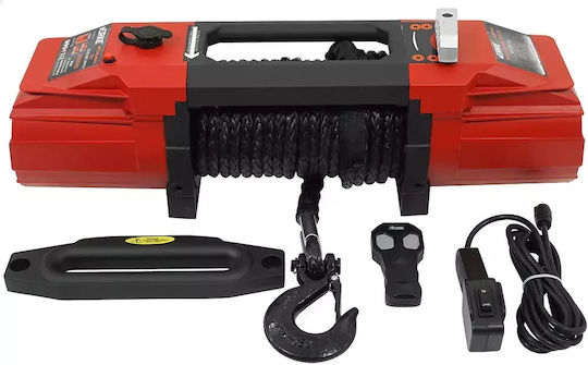 Verke Electric Troliu Auto 4x4 12V cu Capacitate de Tracțiune 6120kg