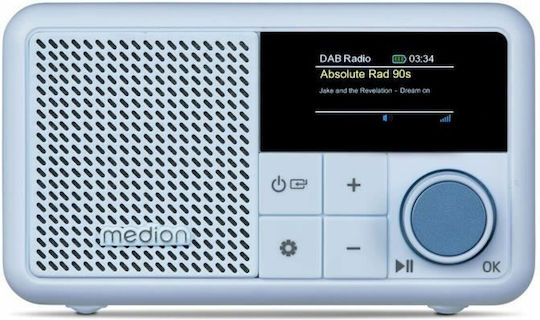 Medion MD 44822 DAB+ Light Blue