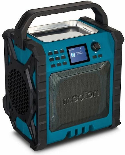 Medion LIFE P66896 Premium Επιτραπέζιο Ραδιόφωνο Ρεύματος DAB+ με Bluetooth και USB Μπλε