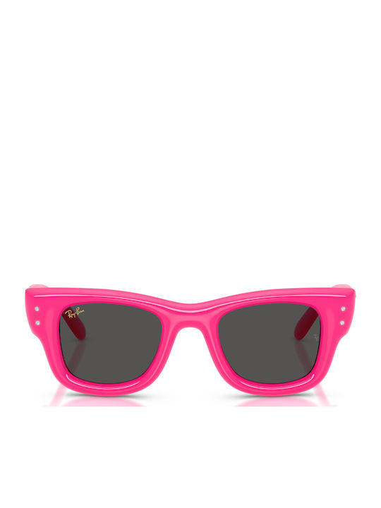 Ray Ban Damen Sonnenbrille mit Rosa Kunststoff ...