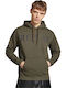 Sweatshirt with Hood Khaki