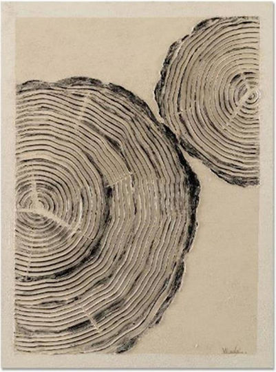 Πίνακας Black Wood Print 60x90 Cm
