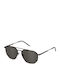 Lozza Men's Sunglasses with Gray Metal Frame and Gray Lens SL2416 627K