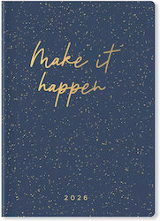Daily Diary 2026 Letts Inspire A5 Assorted