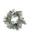 Weihnachtskranz mit 60cm Durchmesser Tannenbaum Kiefer Grau