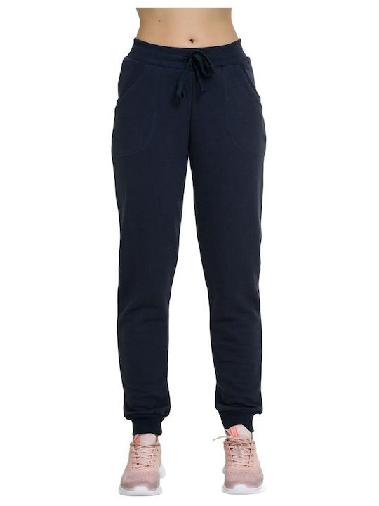Παντελόνι Φόρμας Fleece Μπλε