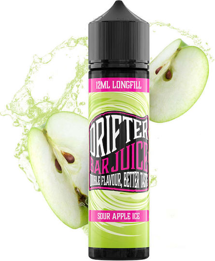 Drifter Vape Ароматен изстрел 12мл/60мл 1бр Sour Apple Ice