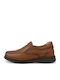 Leder Herren Freizeitschuhe Anatomisch Braun
