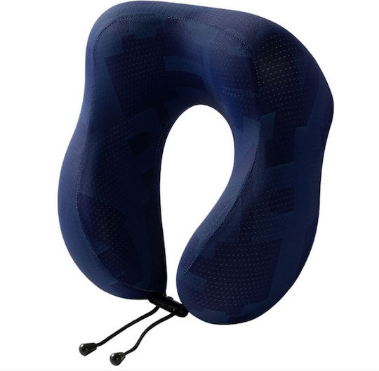 Uncle George Travel Pillow Memory Foam Blue