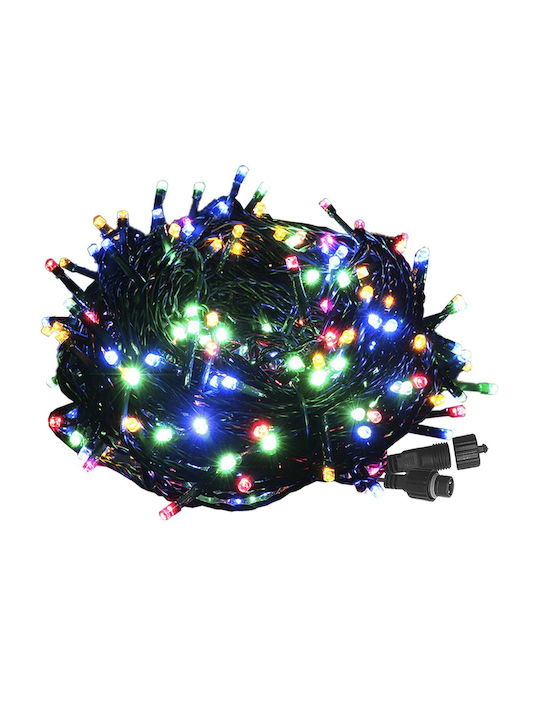 100 Λαμπάκια LED 5μ. Πολύχρωμα σε Σειρά (χωρίς ...