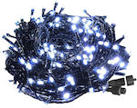 100 Lichterketten LED 5m. Weiße in Zeichenfolge...