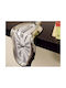 Melting Clock Tabletop Clock with Indicators Plastic Silver 03004MLT50SL