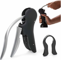 Set Korkenzieher Flaschenöffner Schwarz Abs Inox & Korkenzieher Cutter Set Korkenzieher Flaschenöffner Schwarz Abs Inox & Korkenzieher Cutter