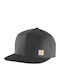 Carhartt Firm Duck Flat Brim Cap Black Hat