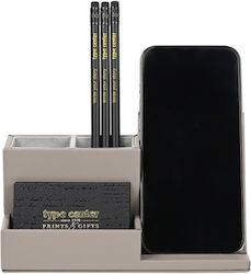 Vnc Premium Suport Pentru Creioane Din Piele Suport Telefon Elephant