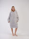 Winter Herren-Robe Gray