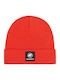 Beanie Unisex Beanie Gestrickt in Rot Farbe