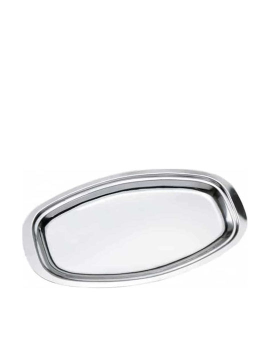 Costos Serving Platter Oval Silver 31.5x17cm