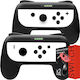 Orzly Grips Compatibile Nintendo Switch Joy-con-uri Confort Sporit Pachet Dublu 2x Negre Atașamente Universale Laterale Pentru Nintendo Switch Joy-con-uri