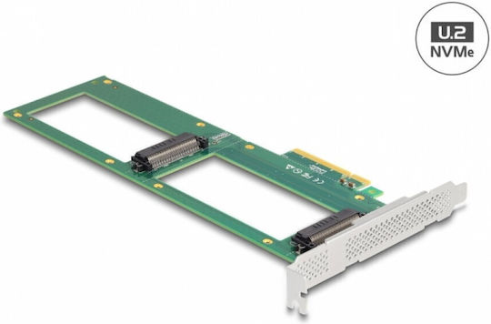 Delock PCI Express to 2 x U.2 NVMe SFF-8639 Internal Bifurcation Delock 90091
