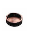 Inox 18/10 Ashtray 16cm Copper Vintage T-541