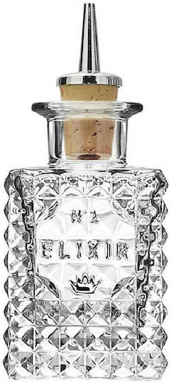 Luigi Bormioli Elixir Μπουκάλι Νερού Γυάλινο με Βιδωτό Καπάκι Διάφανο 100ml