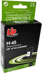 Uprint Ink Cartridge H-45b 51645ae No.45 Black