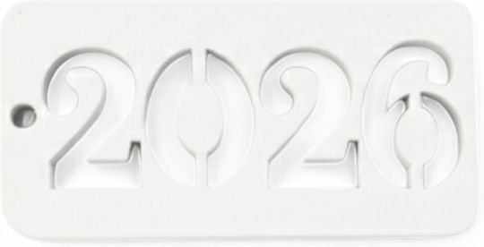 Holzhandwerksdekoration 2026 Tastaturen Set 10 Platten 4x2cm Weiße