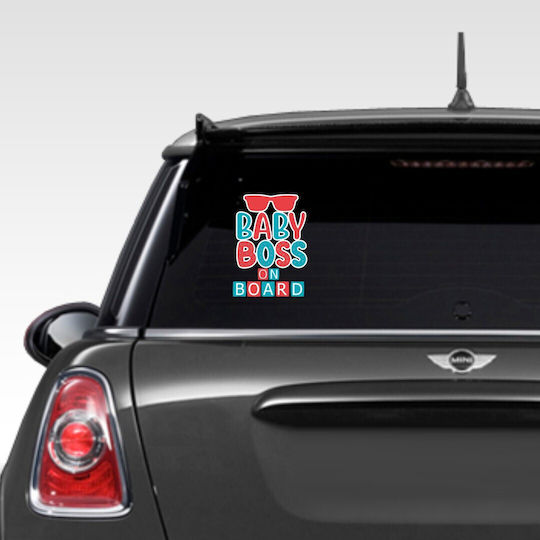 Baby Boss On Board Външен Печат