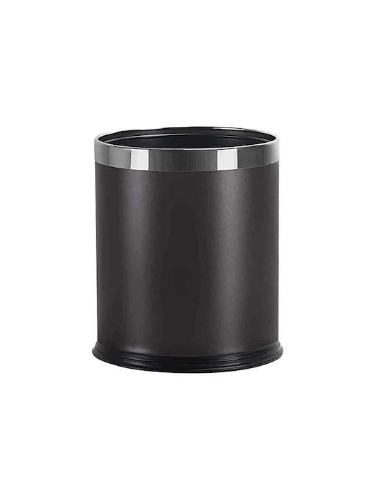 Büromülleimer Schwarz Inox 8lt Büromülleimer Schwarz Inox 8lt