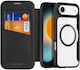 Dux Ducis Skin X Pro Series Книга Черен (iPhone...