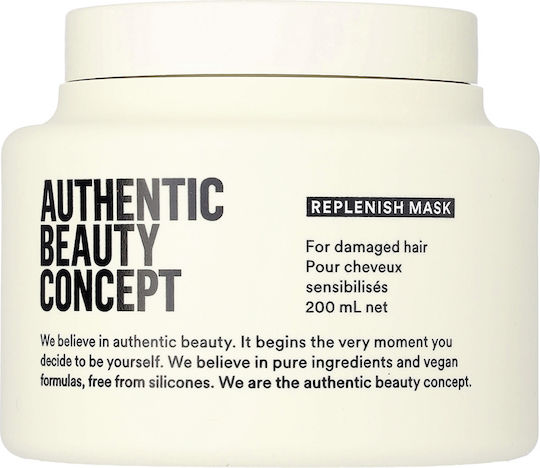 Authentic Beauty Concept Replenish Μάσκα Μαλλιών για Επανόρθωση 200ml
