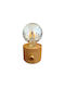 Dekorative Lampe Braun