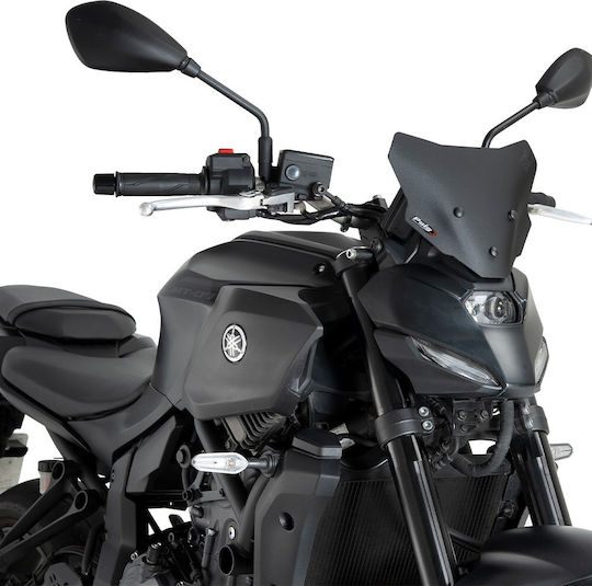 Ζελατινα Matt Black New Generation Sport Yamaha Mt-07 Y-amt '25 22412j Puig