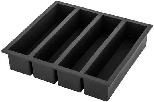 Costos Ice Tray Rectangular Silicone 4 Slots with Lid Brown 25-9565