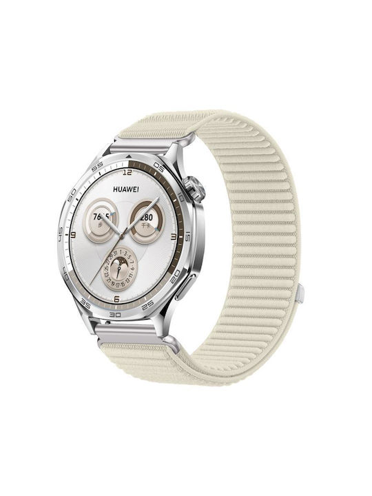 Armband Stoff Beige (Xiaomi Watch 2 Pro / Watch S3)
