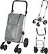 Shopping Trolley Gray 46lt