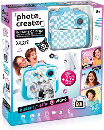 AS Photo Creator Παιδική Φωτογραφική Μηχανή 12MP με Θερμική Εκτύπωση Πολύχρωμη