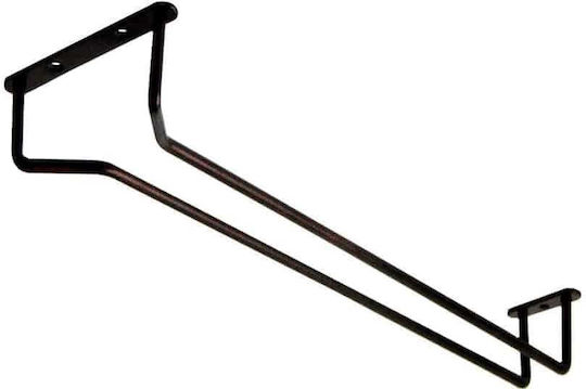 Монтиран Държач За Стъкло Rack 31см Inox 18/10 Rustic 38-469