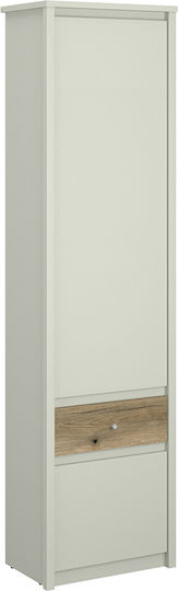 Bibliotecă Karin 2d1s Bej 56x36.5x210.5cm