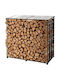 Vevor Wooden Shelf Wood Storage Black