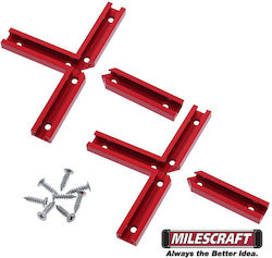 Milescraft 4041 T-track Intersection Set 8 Pieces Crosstrax