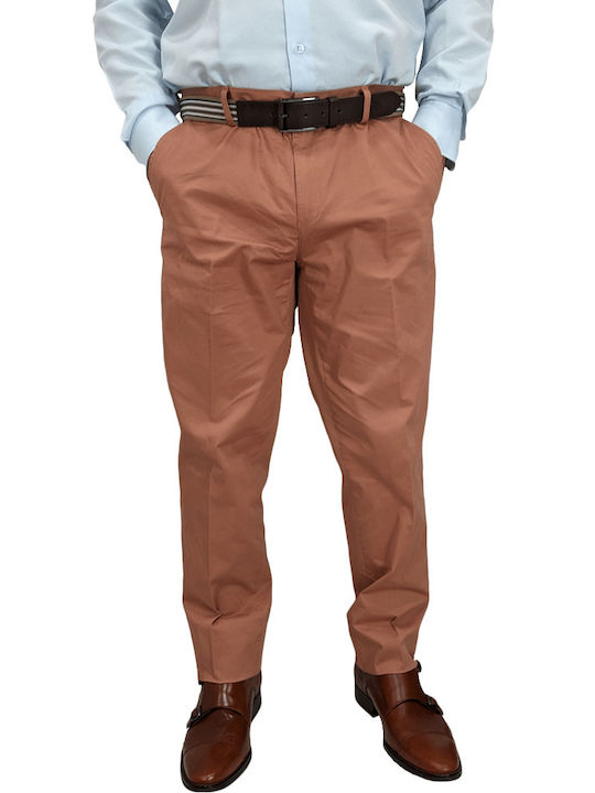 Trousers Chino in Regular Fit Copper