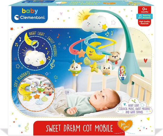 AS Hanging Cot Toy with Music and Rotation Skydreams for Newborns